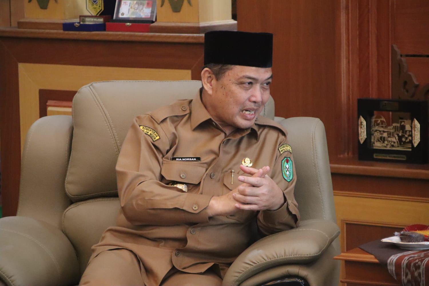 Ria Norsan dorong gentengisasi manfaatkan limbah bauksit